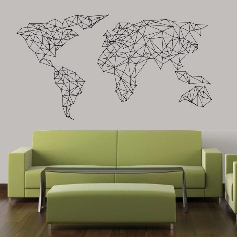 Få verden ind i dit hjem med en wallstickers